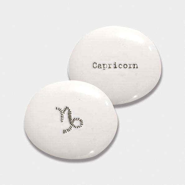 Zodiac Pebble Capricorn