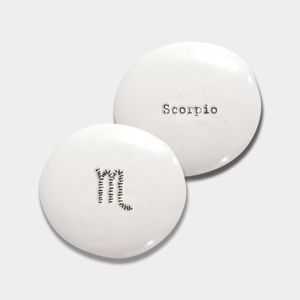 Zodiac Pebble Scorpio