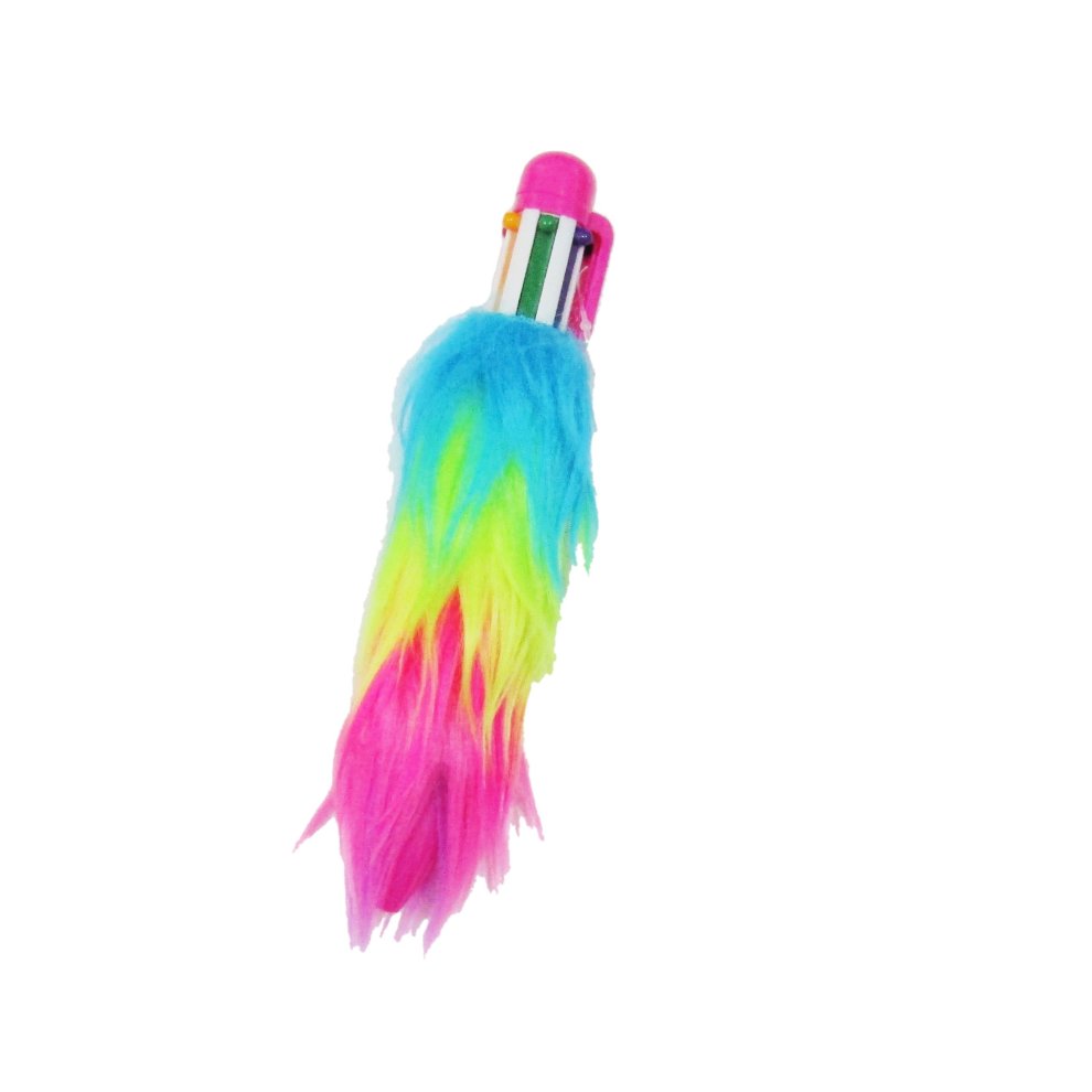 Super Colourful Fuzzy, Fluffy Pen