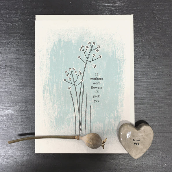 Blossom card-If mothers were flowers