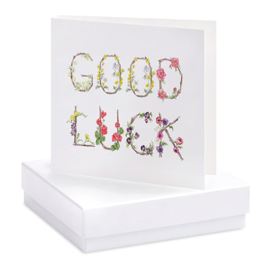 Good Luck Earring Card