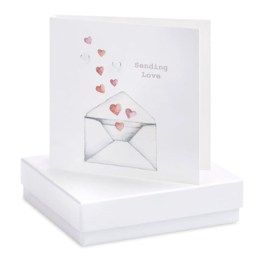 Boxed Love Letter Earring Card