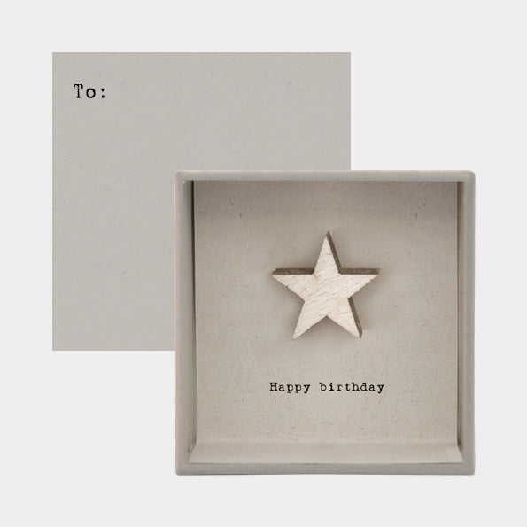 Boxed card-Birthday