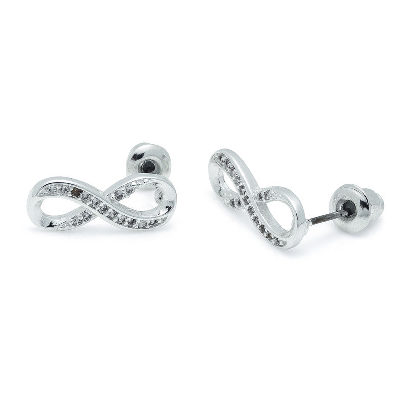 CZ Infinity Studs