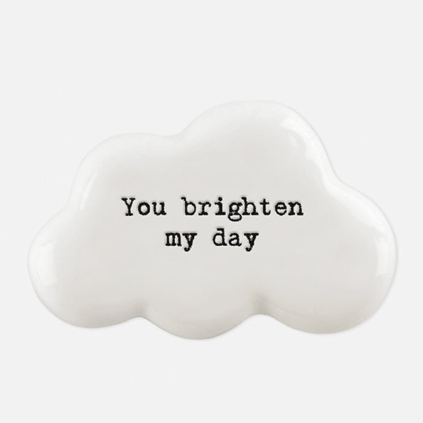 Cloud token-You brighten my day