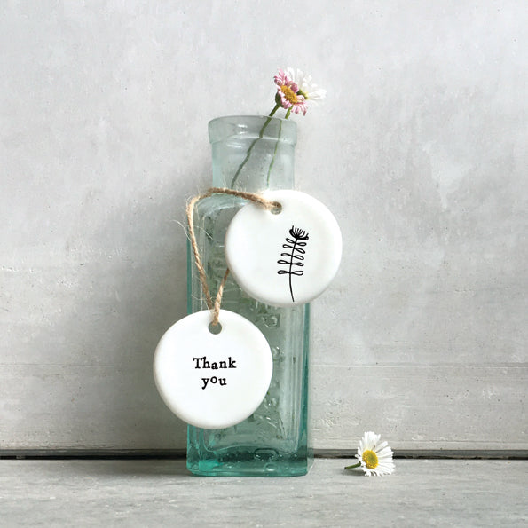 Floral hanger-Thank you