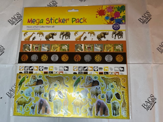 300 Pack Sticker Set