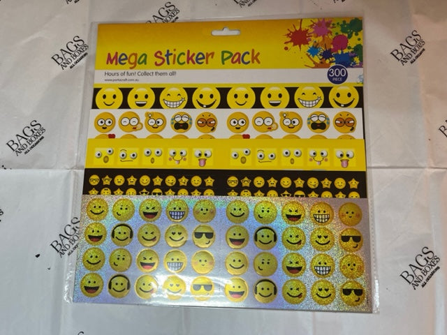 300 Pack Sticker Set