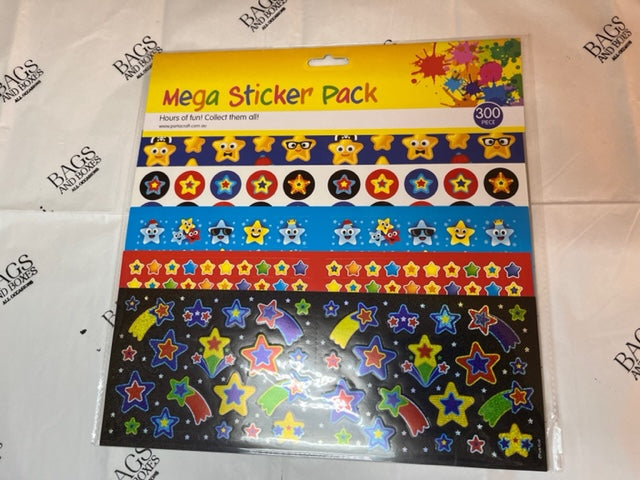 300 Pack Sticker Set