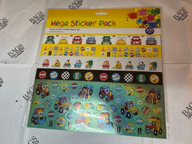 300 Pack Sticker Set