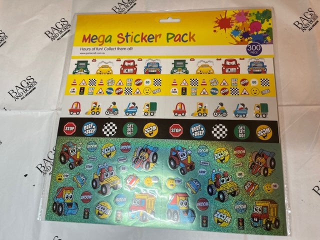 300 Pack Sticker Set