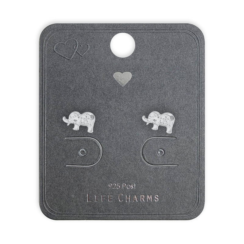 Miniature Lucky Elephant Studs