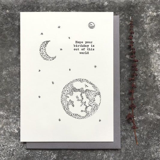 Out of this world card-Birthday