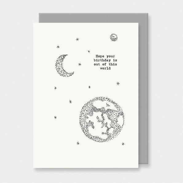 Out of this world card-Birthday