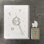 Out of this world card-Welcome to the world