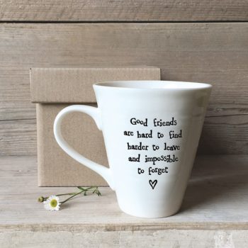 Porcelain mug-Good friends