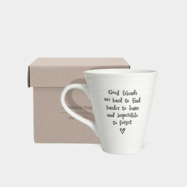 Porcelain mug-Good friends