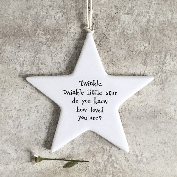 Porcelain star-Twinkle twinkle