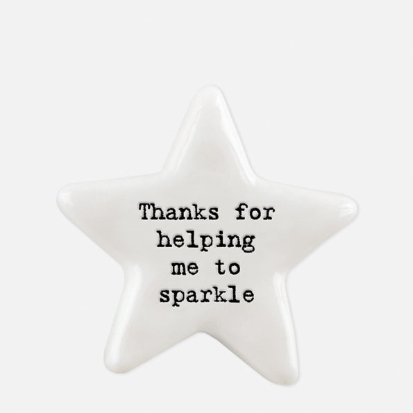 Star token - Thanks For Helping Me Sparkle