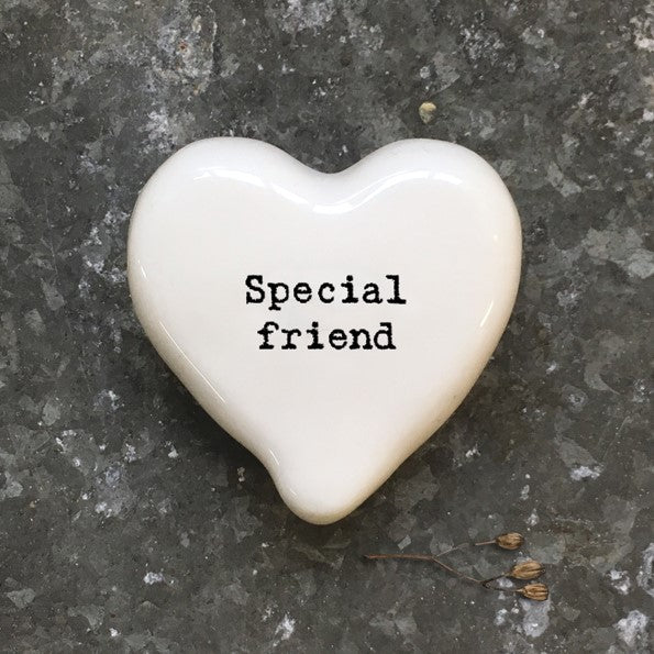 White heart token-Special friend